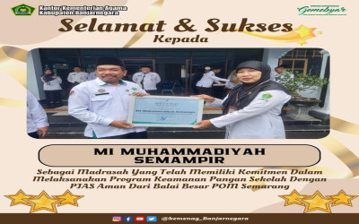 MIS Muhammadiyah Semampir Borong Penghargaan PJAS Aman